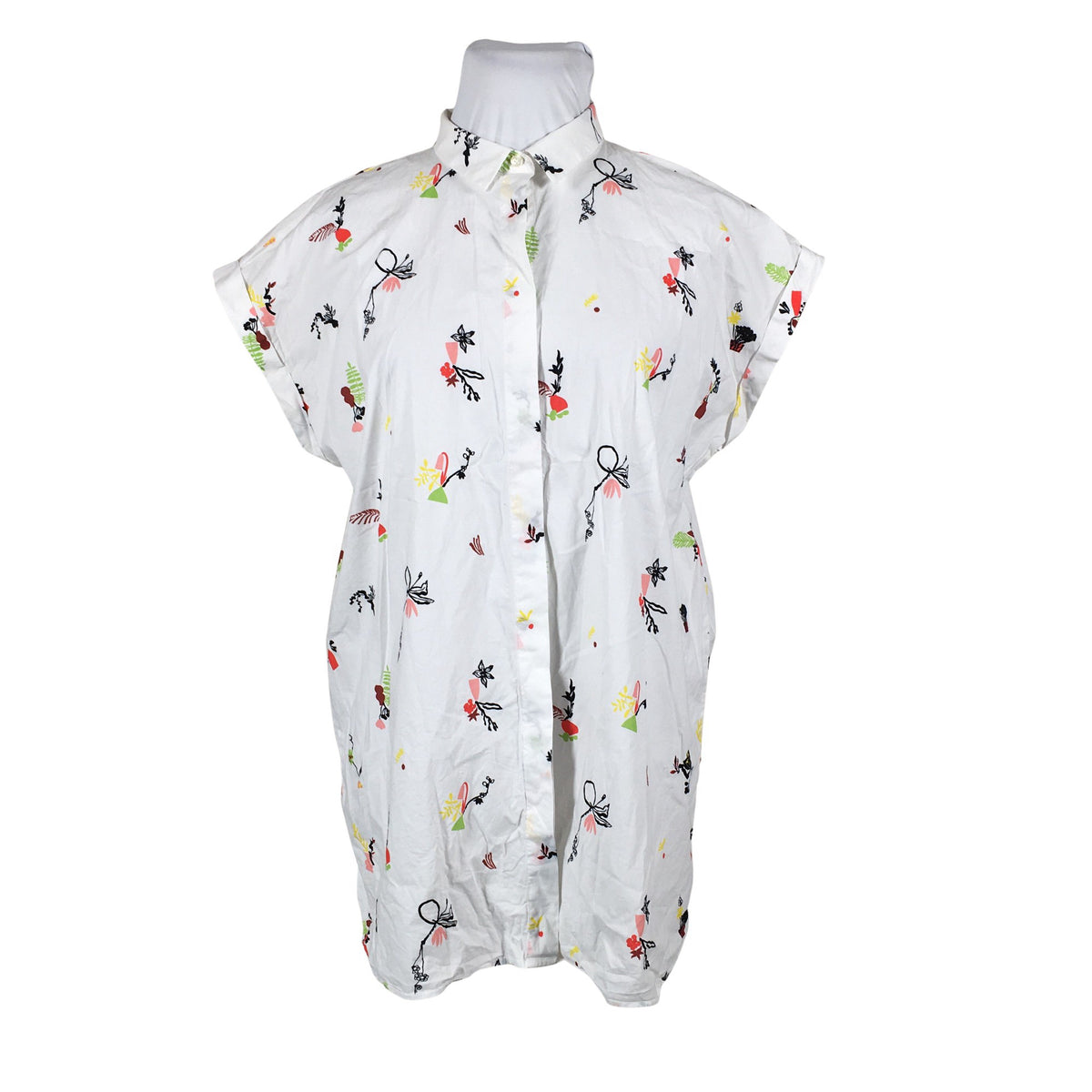 Unisex Nanso - Mitteveniv kleit, suurus 46 - Valge (1)