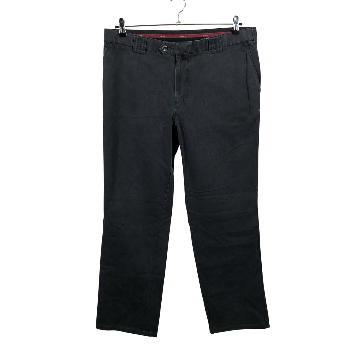Unisex Meyer - Mittevenivad püksid, suurus W26 - Hall (1)