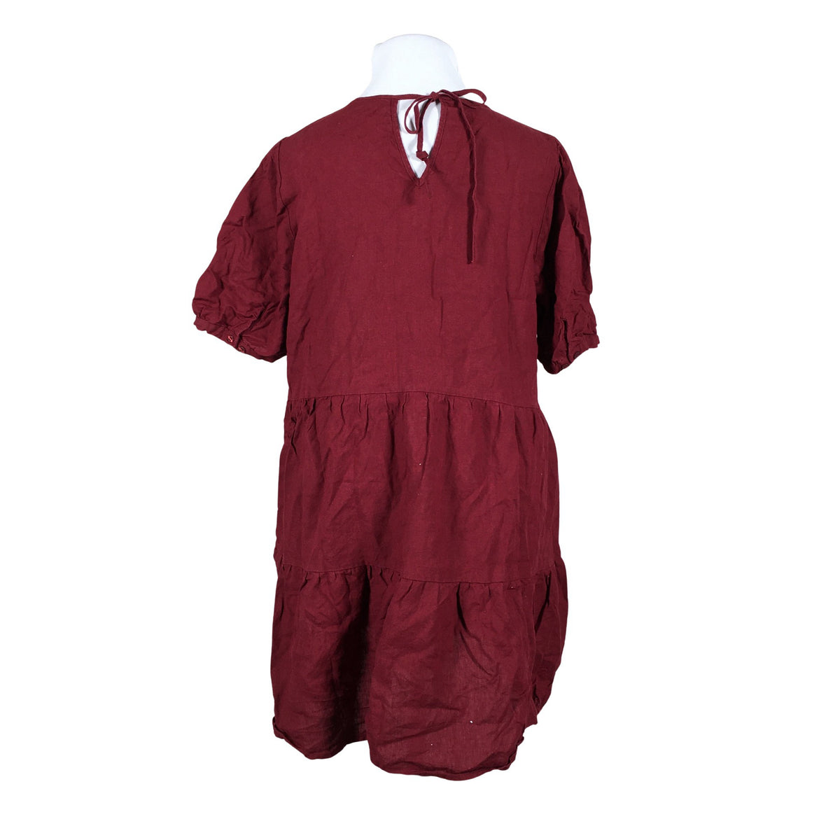 Unisex Nanso - Mitteveniv kleit, suurus 44 - Veinipunane (2)