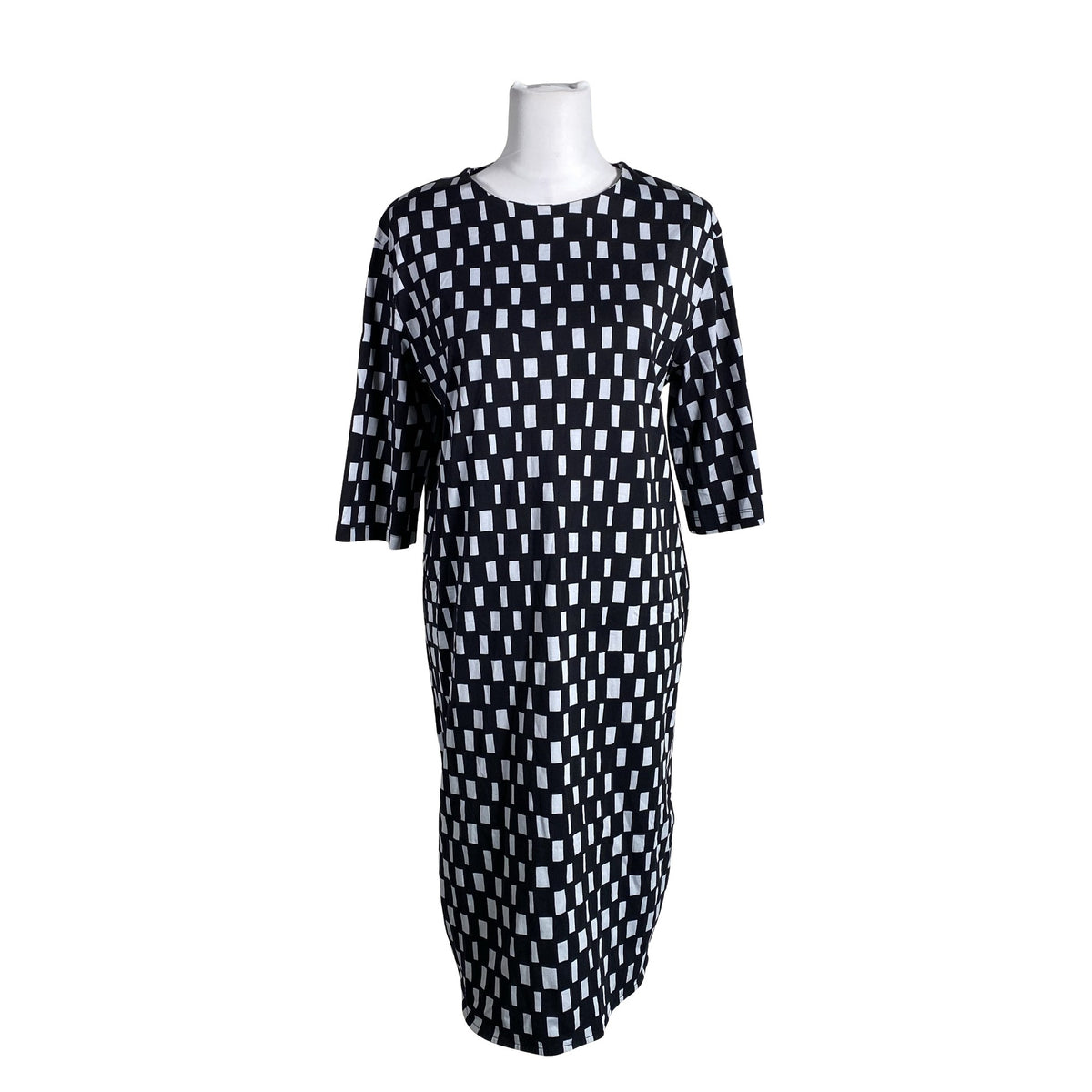 Unisex Marimekko - Trikotaažist kleit, suurus 38 - Must (1)