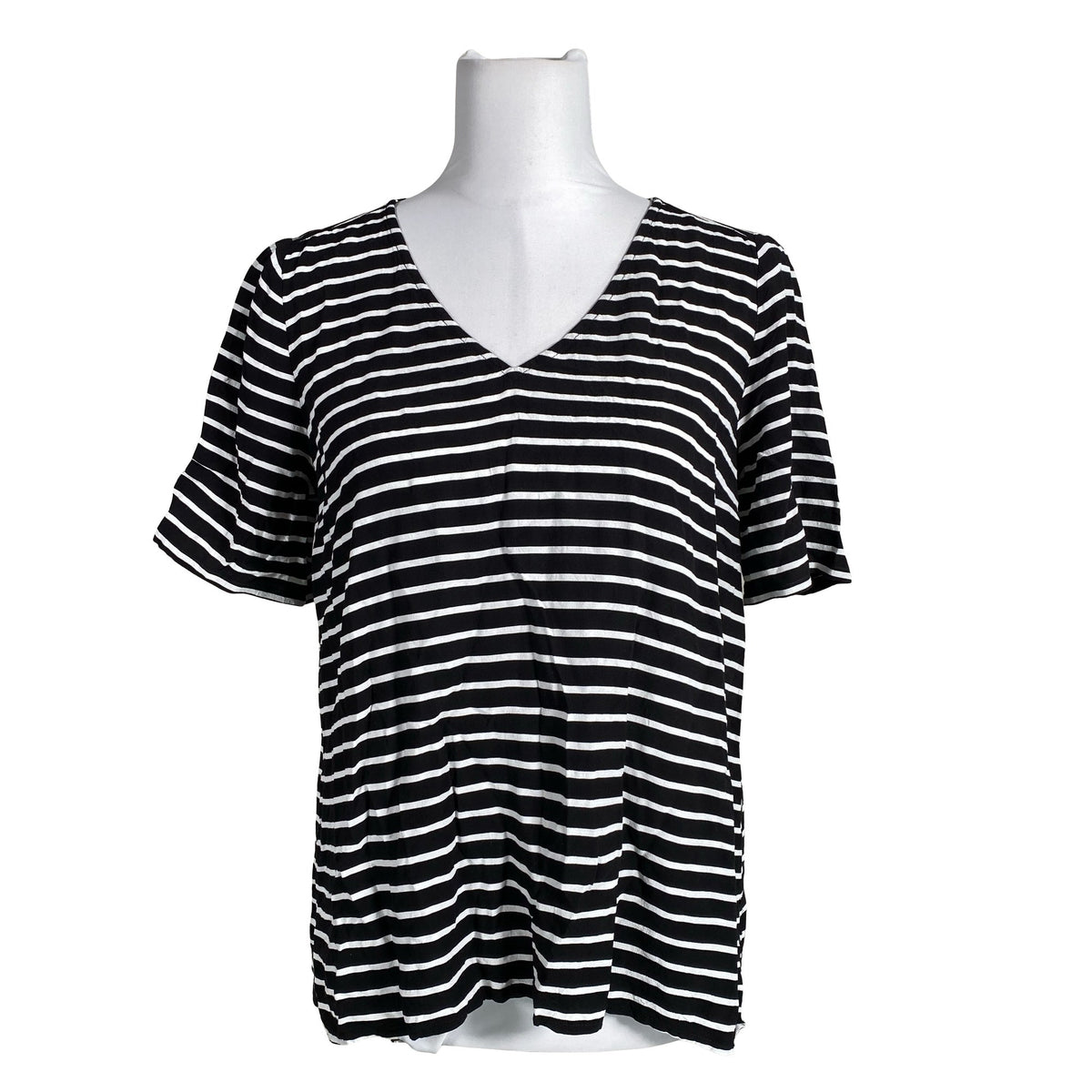 Unisex Twist&Tango - Lühikeste käistega pluus, suurus 38 - Must (1)