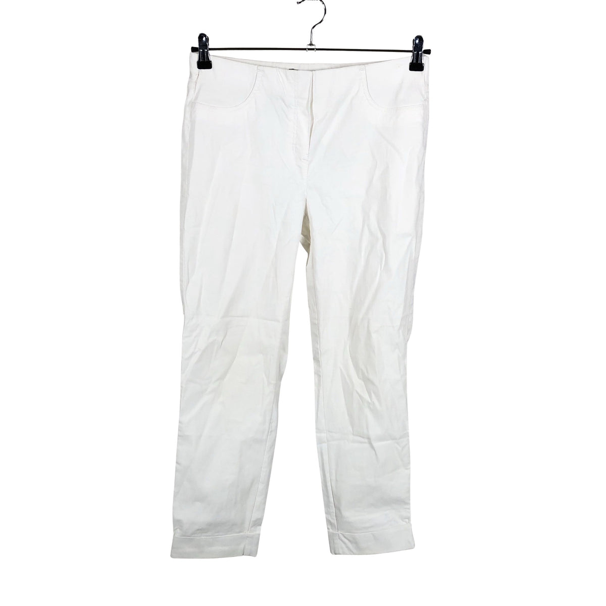 Unisex Stehmann - Mittevenivad püksid, suurus 40 - Valge (1)