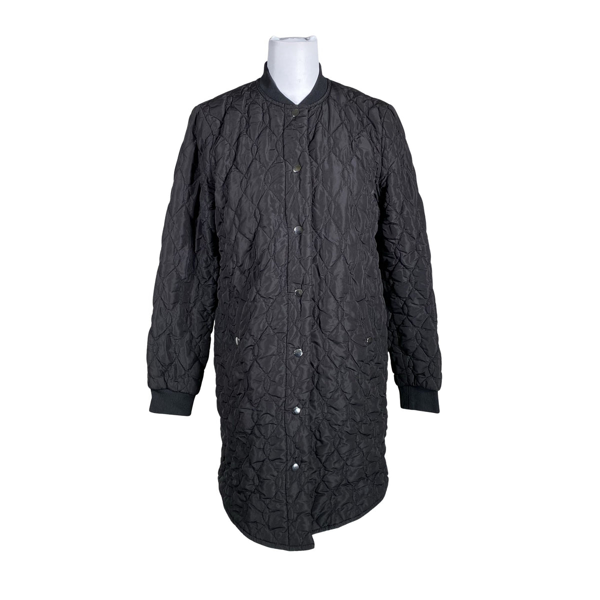 Unisex Kaffe - Tepitud jope, suurus 38 - Must (1)