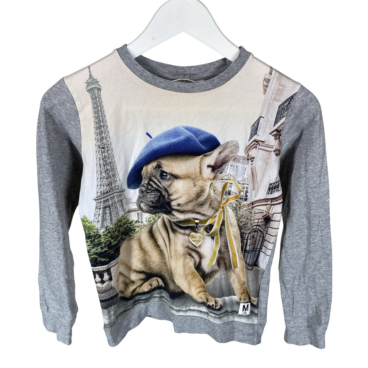 Unisex Molo Kids - Trikotaažist pluus, suurus 134 - 140 - Hall (1)
