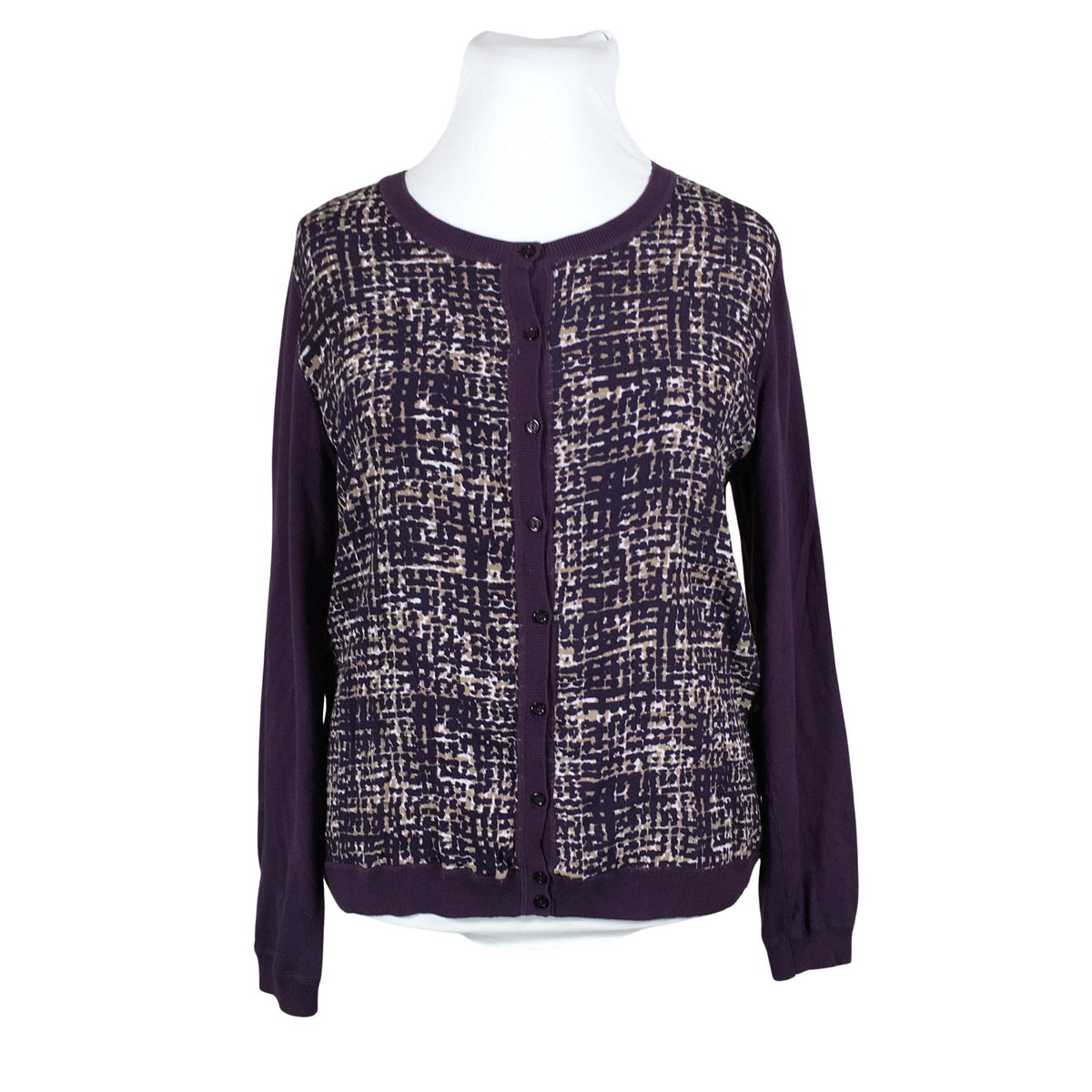 Unisex Jackpot - Kardigan, suurus 42 - Lilla (1)