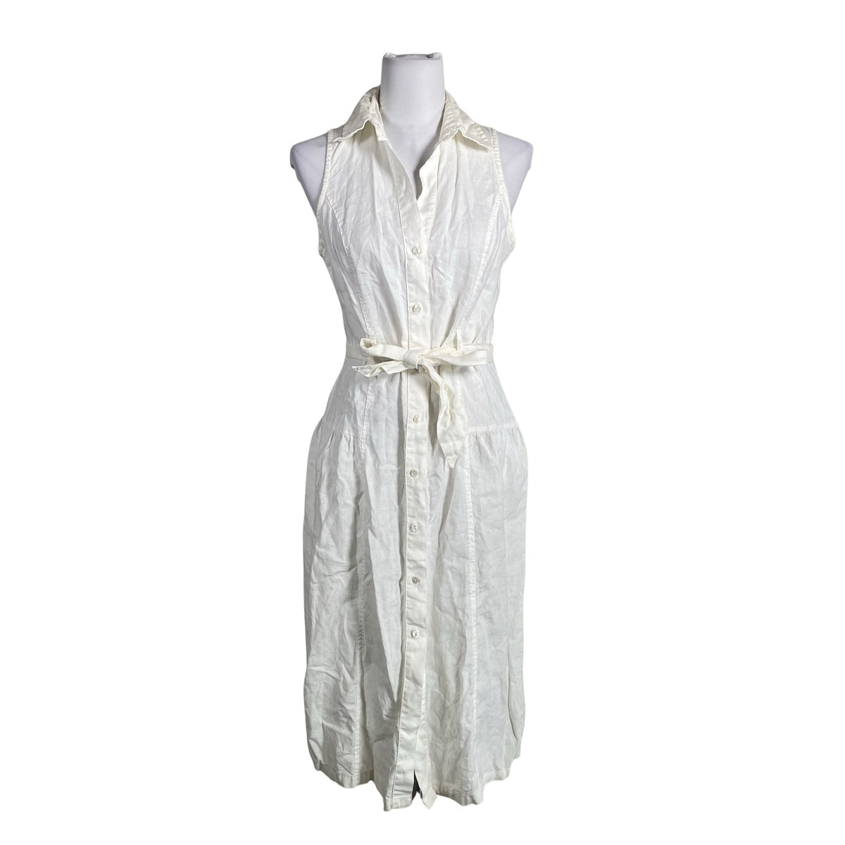 Unisex Benetton - Mitteveniv kleit, suurus 36 - Looduslik valge (1)