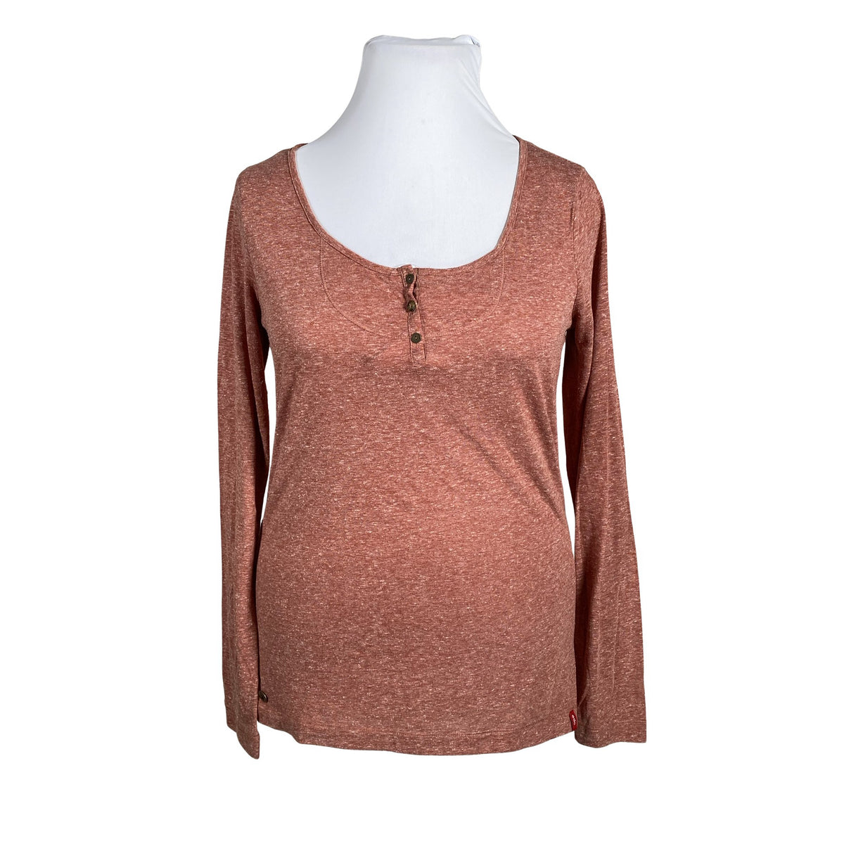 Unisex EDC by Esprit - Trikotaažist pluus, suurus 42 - Heleroosa (1)