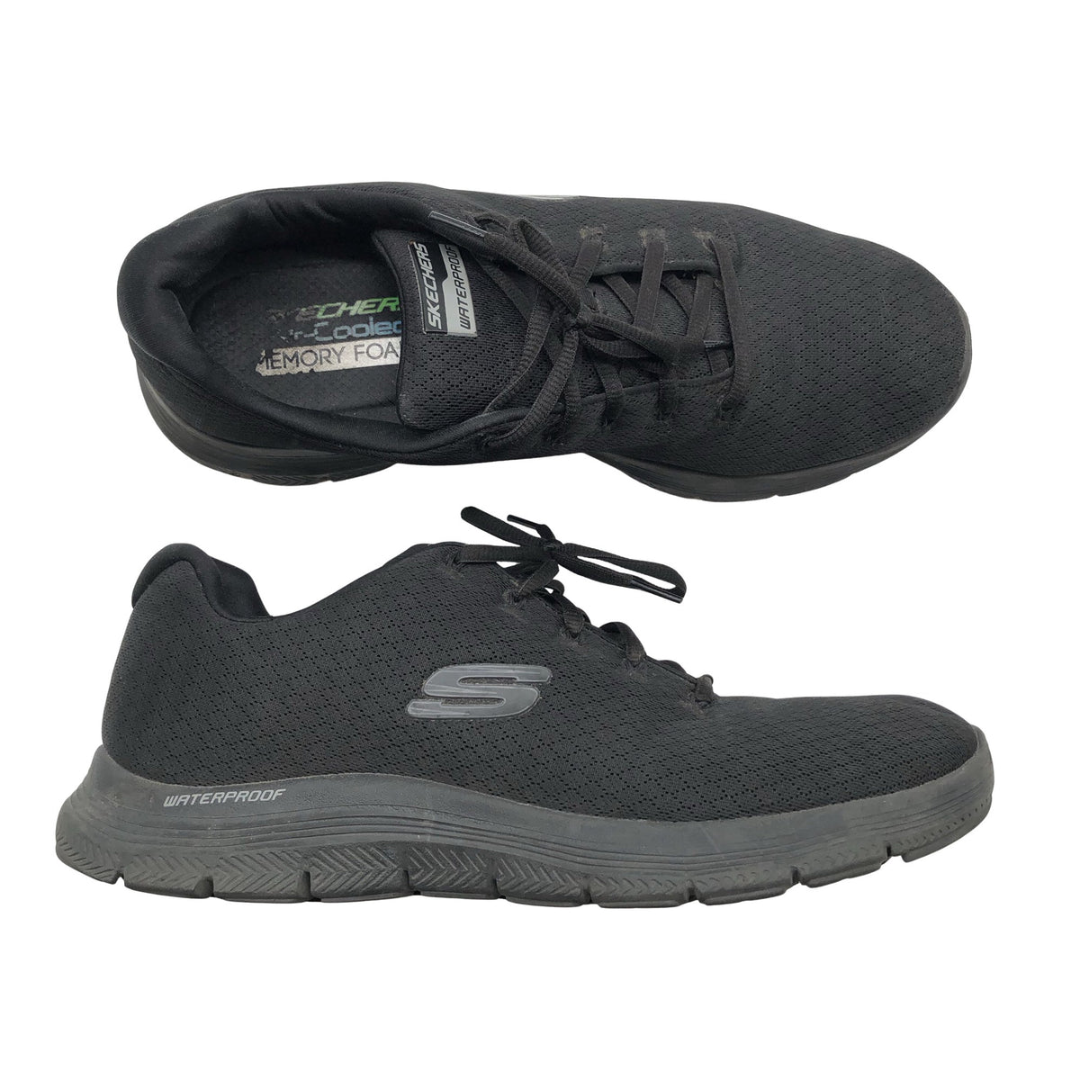 Unisex Skechers - Tossud, suurus S - Must (1)