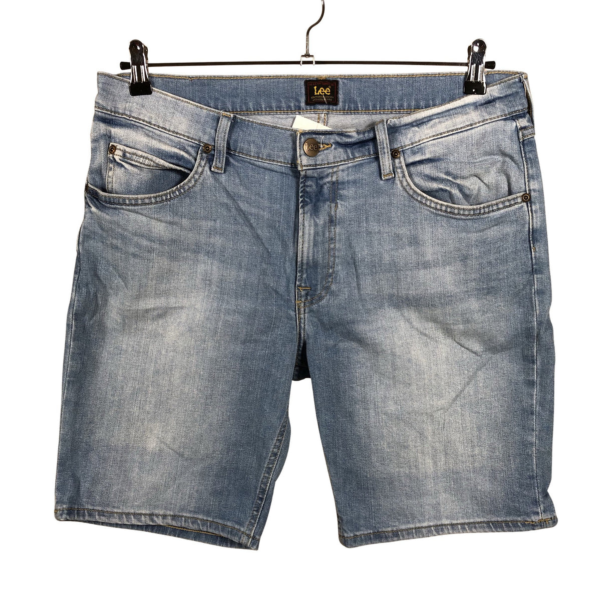 Unisex Lee - Teksast lühikesed püksid, suurus W33 - Helesinine (1)