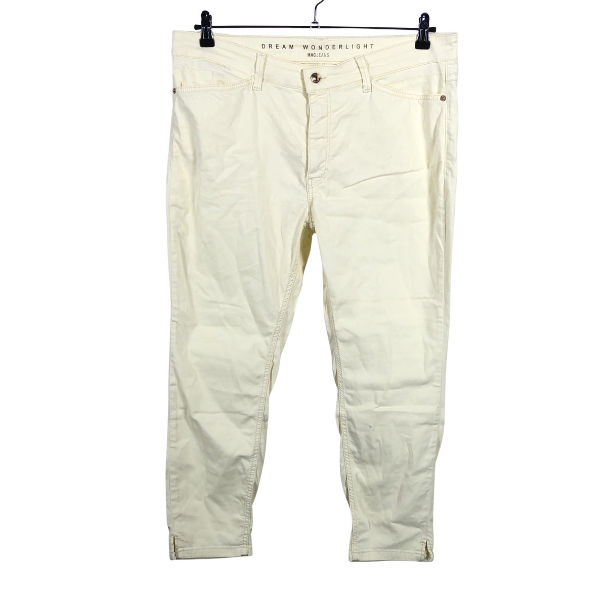 Unisex MAC - Teksast poolpikad püksid, suurus 46 - Kollane (1)