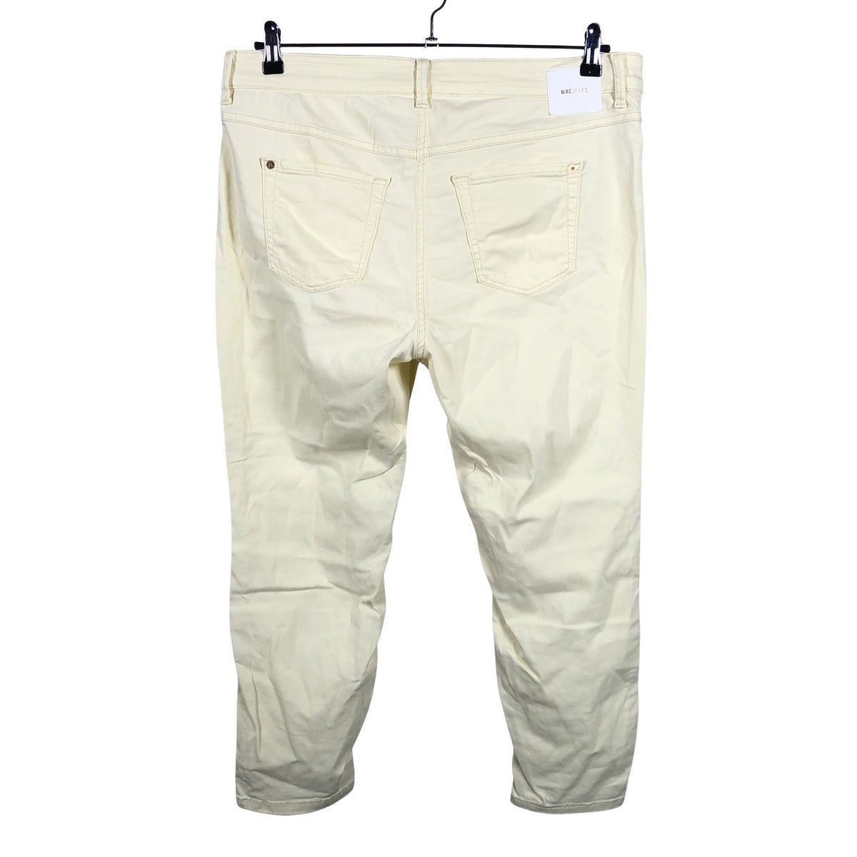 Unisex MAC - Teksast poolpikad püksid, suurus 46 - Kollane (2)