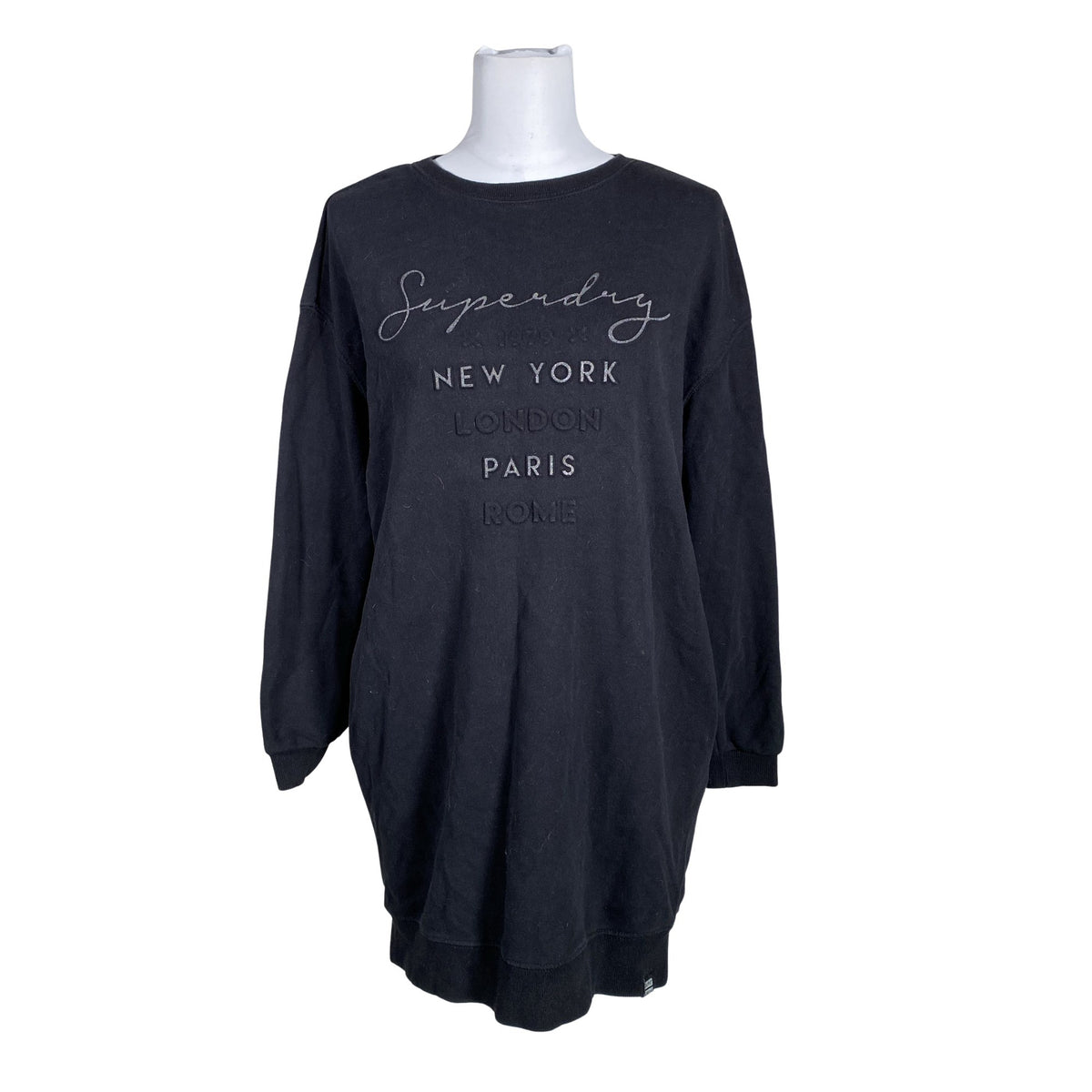 Unisex Superdry - Dressikangast tuunika, suurus 38 - Must (1)