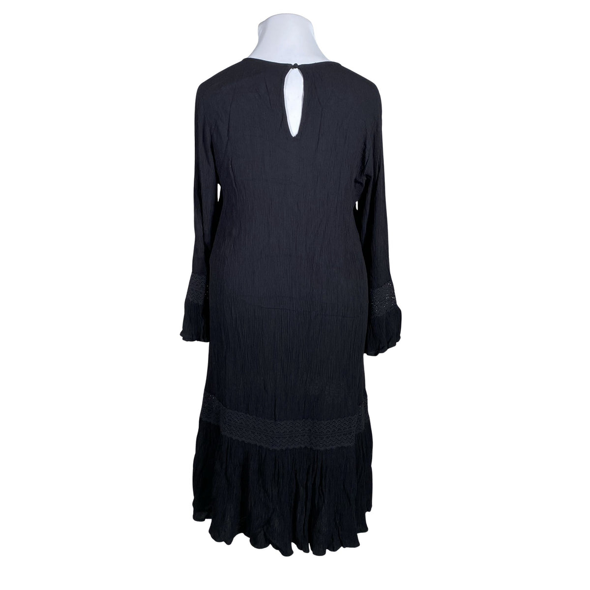 Unisex Zizzi - Mitteveniv kleit, suurus 42 - Must (2)