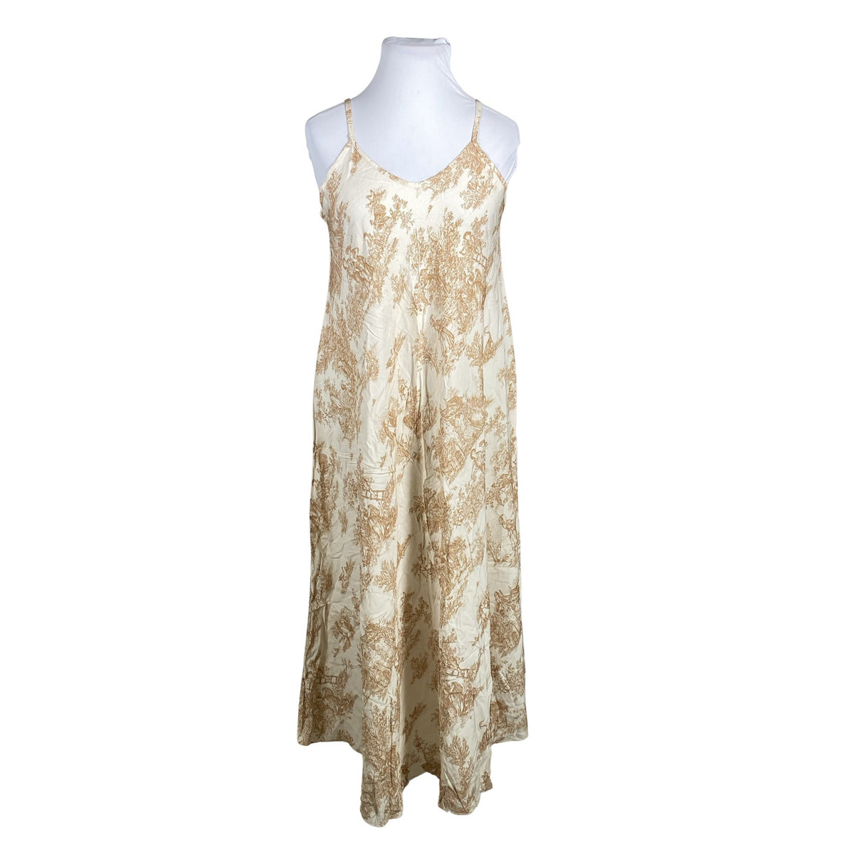 Unisex Bohemiana - Mitteveniv kleit, suurus 46 - Beige (1)