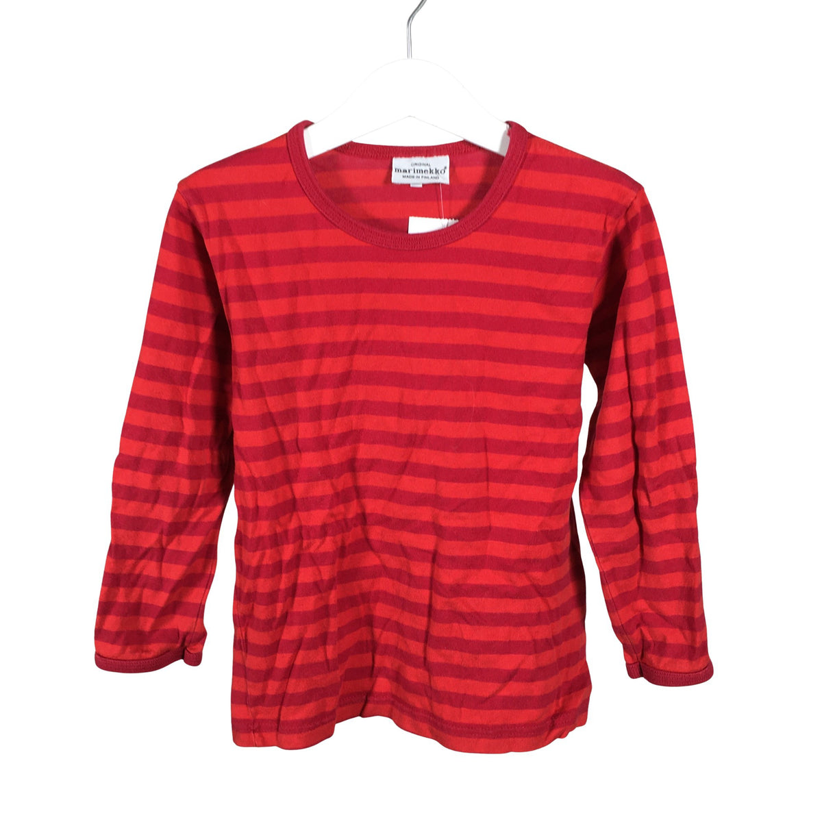 Unisex Marimekko - Trikotaažist pluus, suurus 104 - 110 - Punane (1)
