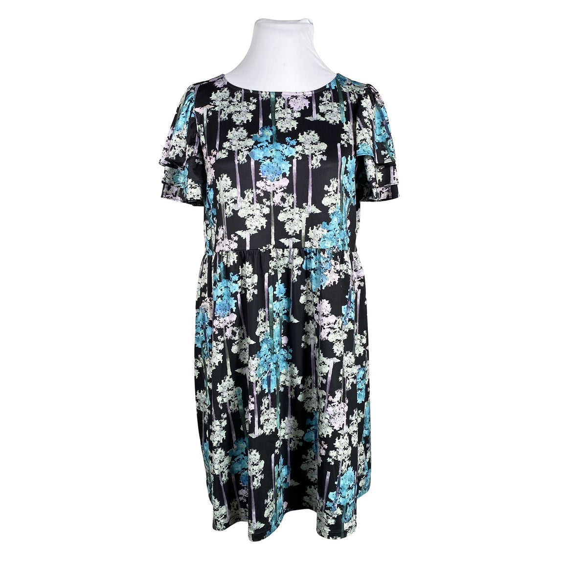 Unisex IVANAhelsinki - Trikotaažist kleit, suurus 42 - Sinine (1)