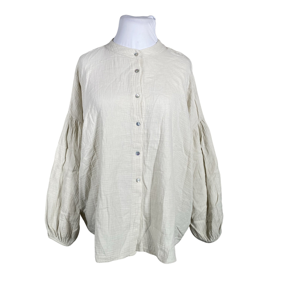 Unisex Bypias - Pluus, suurus 46 - Beige (1)