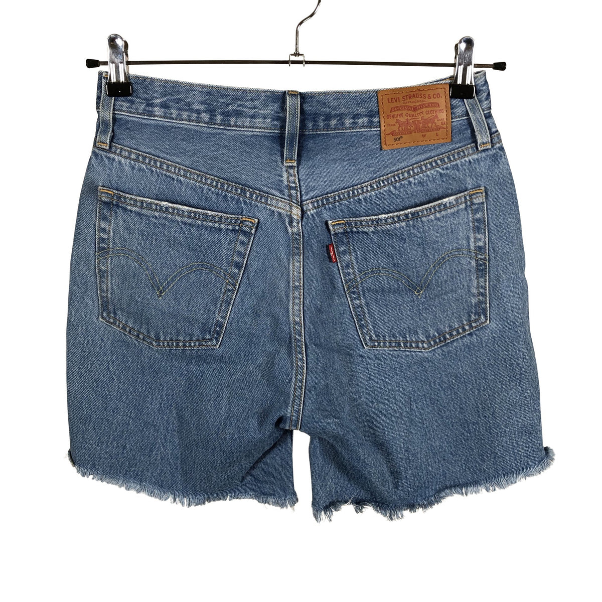 Unisex Levi's - Teksast lühikesed püksid, suurus W27 - Helesinine (2)