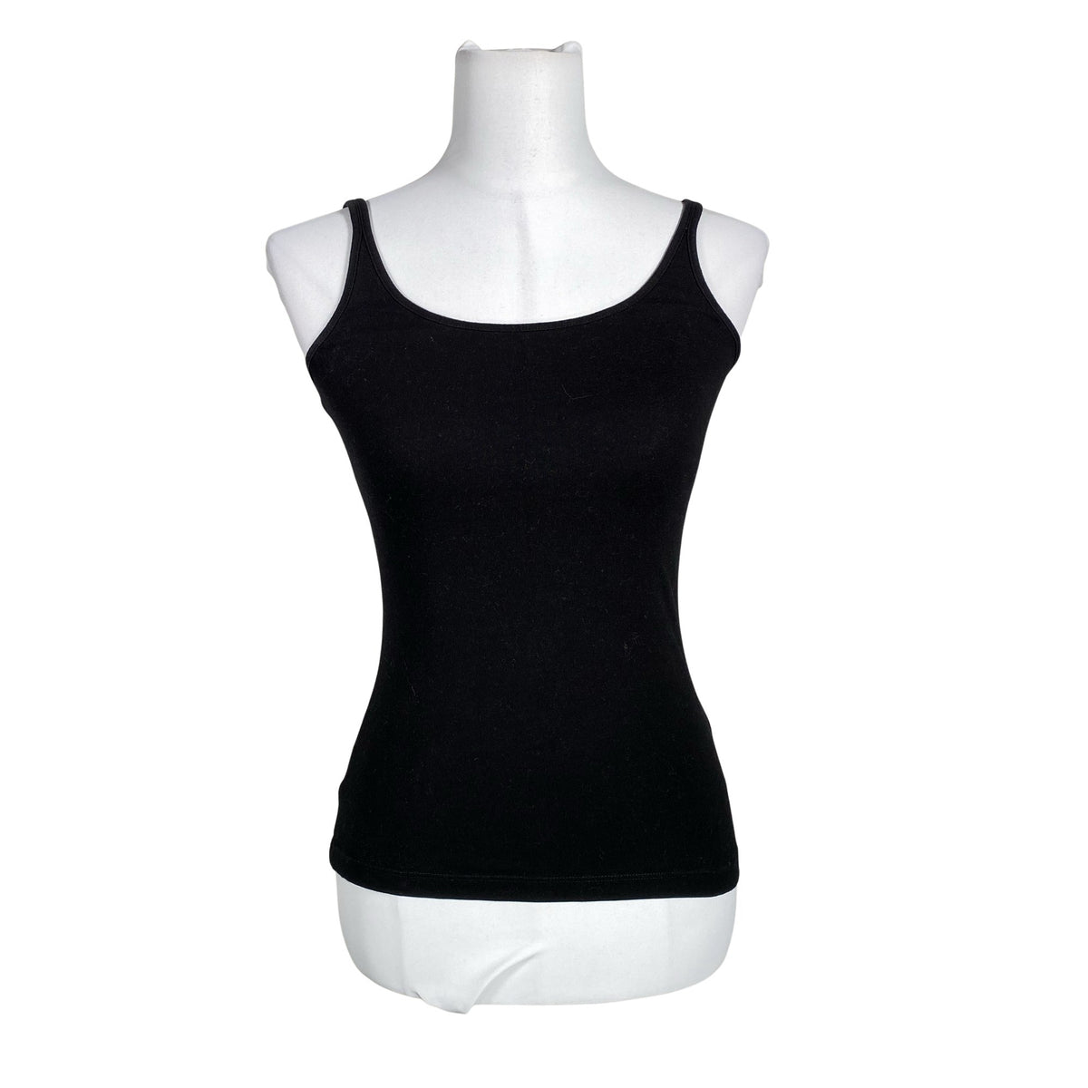 Unisex Lindex - Trikotaažist topp, suurus 34 - Must (1)