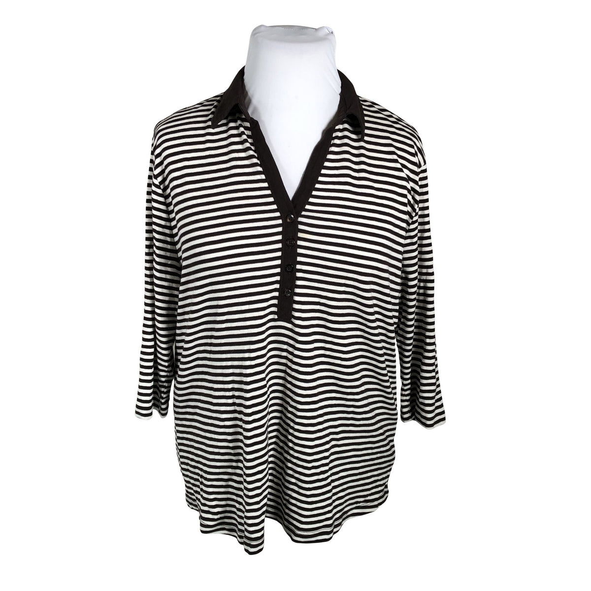 Unisex Via Appia Due - Trikotaažist pluus, suurus 46 - Pruun (1)