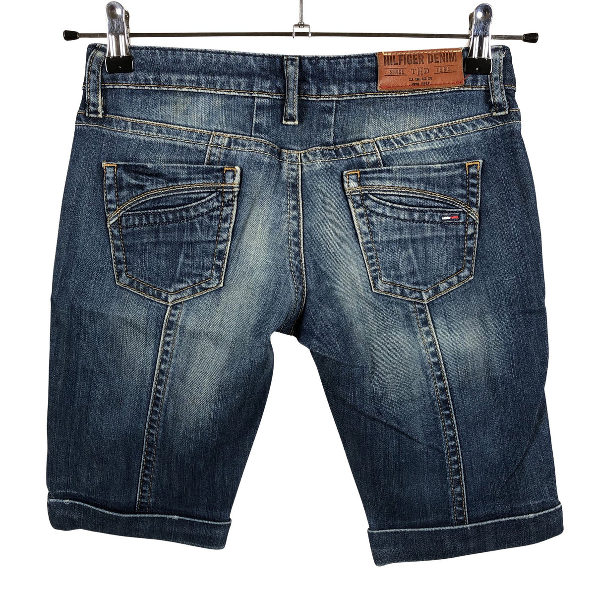 Unisex Tommy Hilfiger - Teksast lühikesed püksid, suurus W25 - Sinine (2)