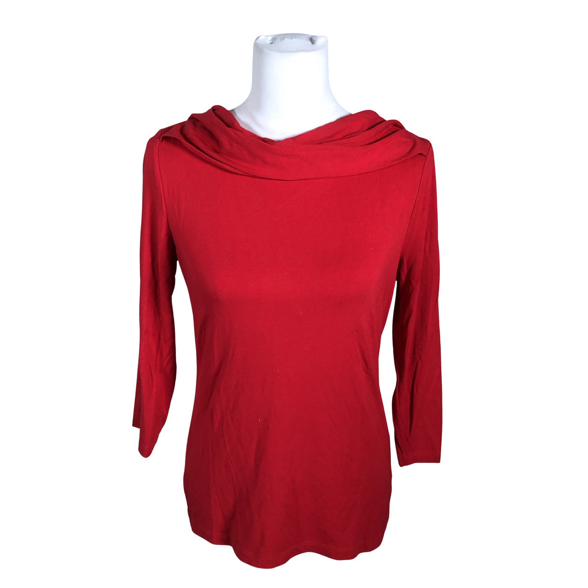 Unisex Ril's - Trikotaažist pluus, suurus 38 - Punane (1)