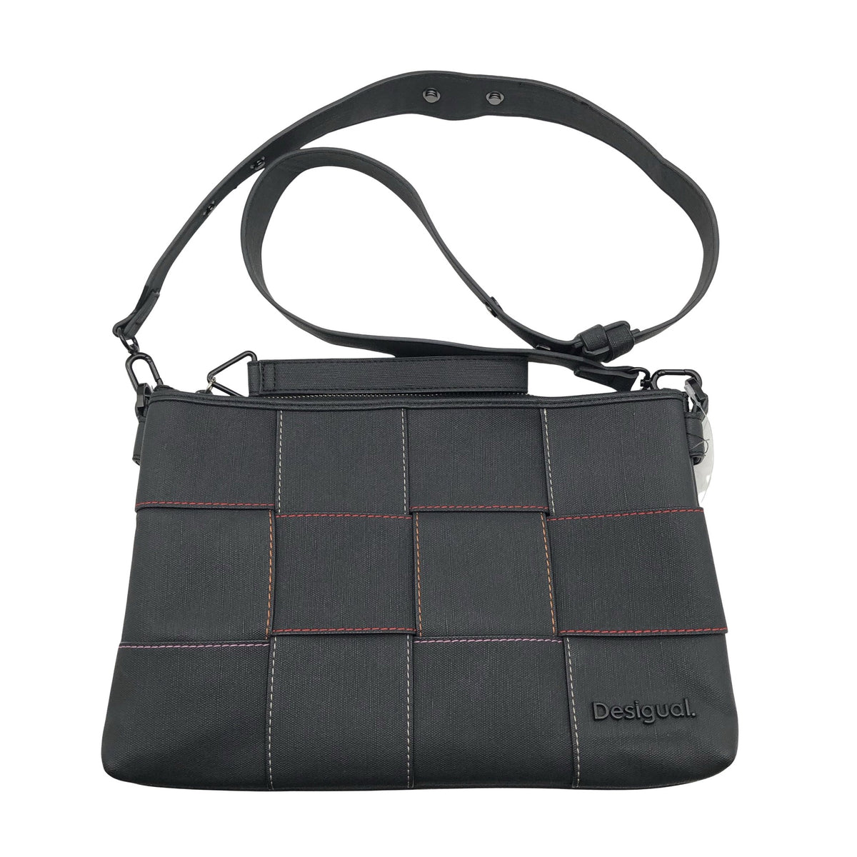 Unisex Desigual - Õlakott, suurus Midi - Must (1)