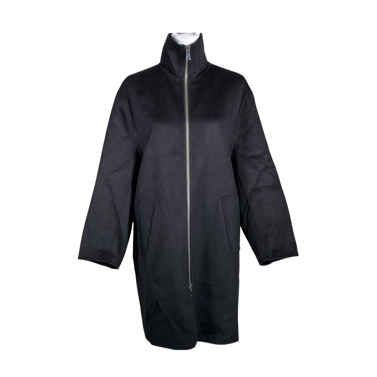 Unisex Filippa K. - Villane mantel, suurus 32 - Must (1)