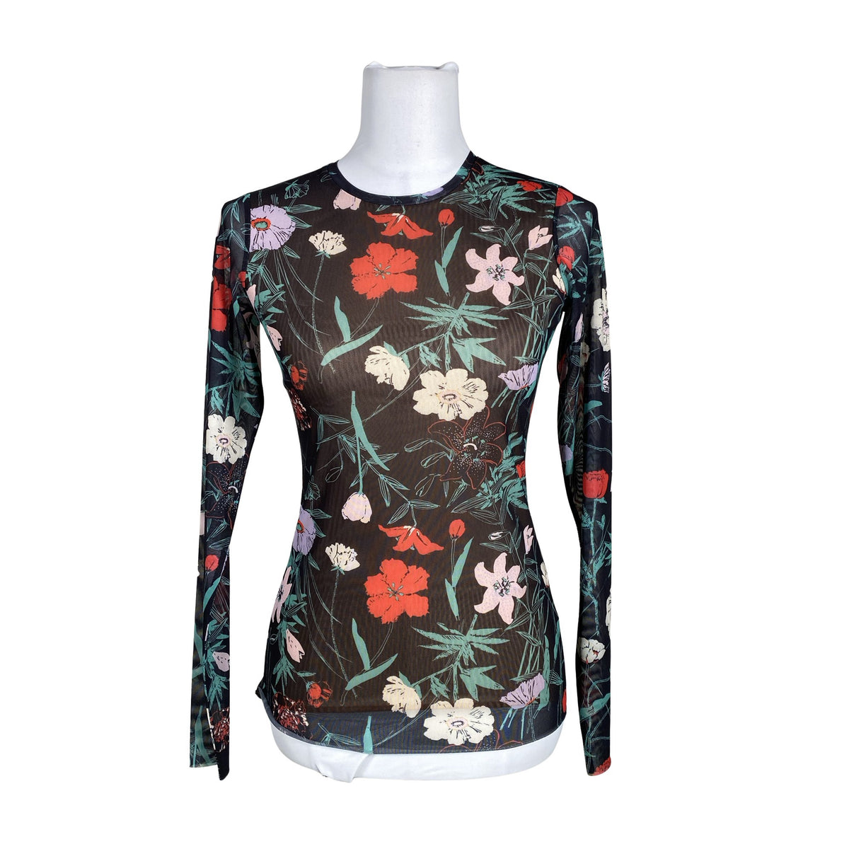 Unisex Marimekko - Trikotaažist pluus, suurus 34 - Roheline (1)