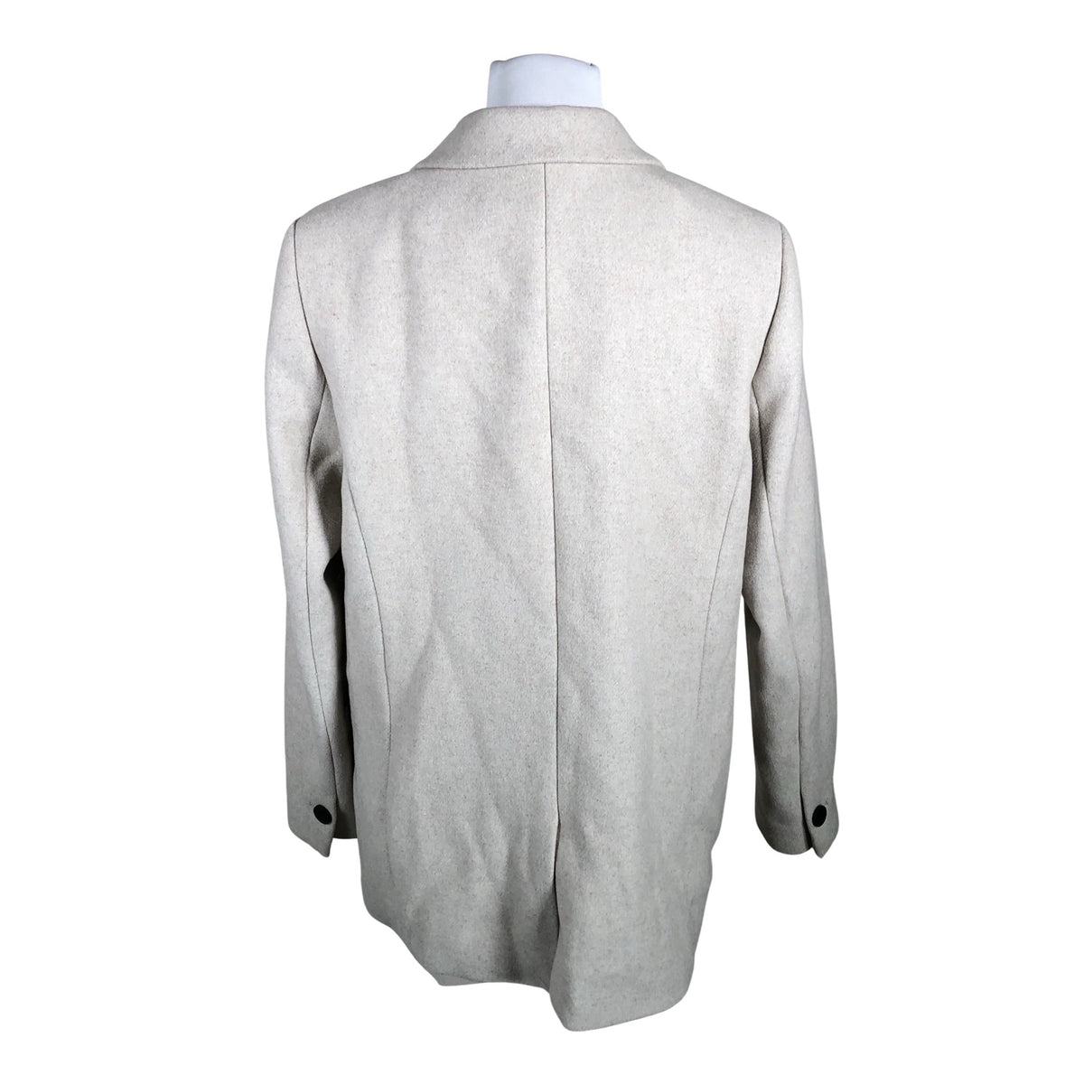 Unisex Lindex - Villane mantel, suurus 38 - Beige (2)