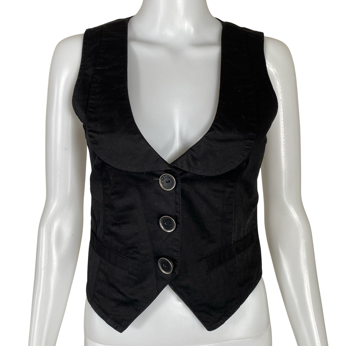 Unisex s.Oliver - Vest, suurus 34 - Must (2)