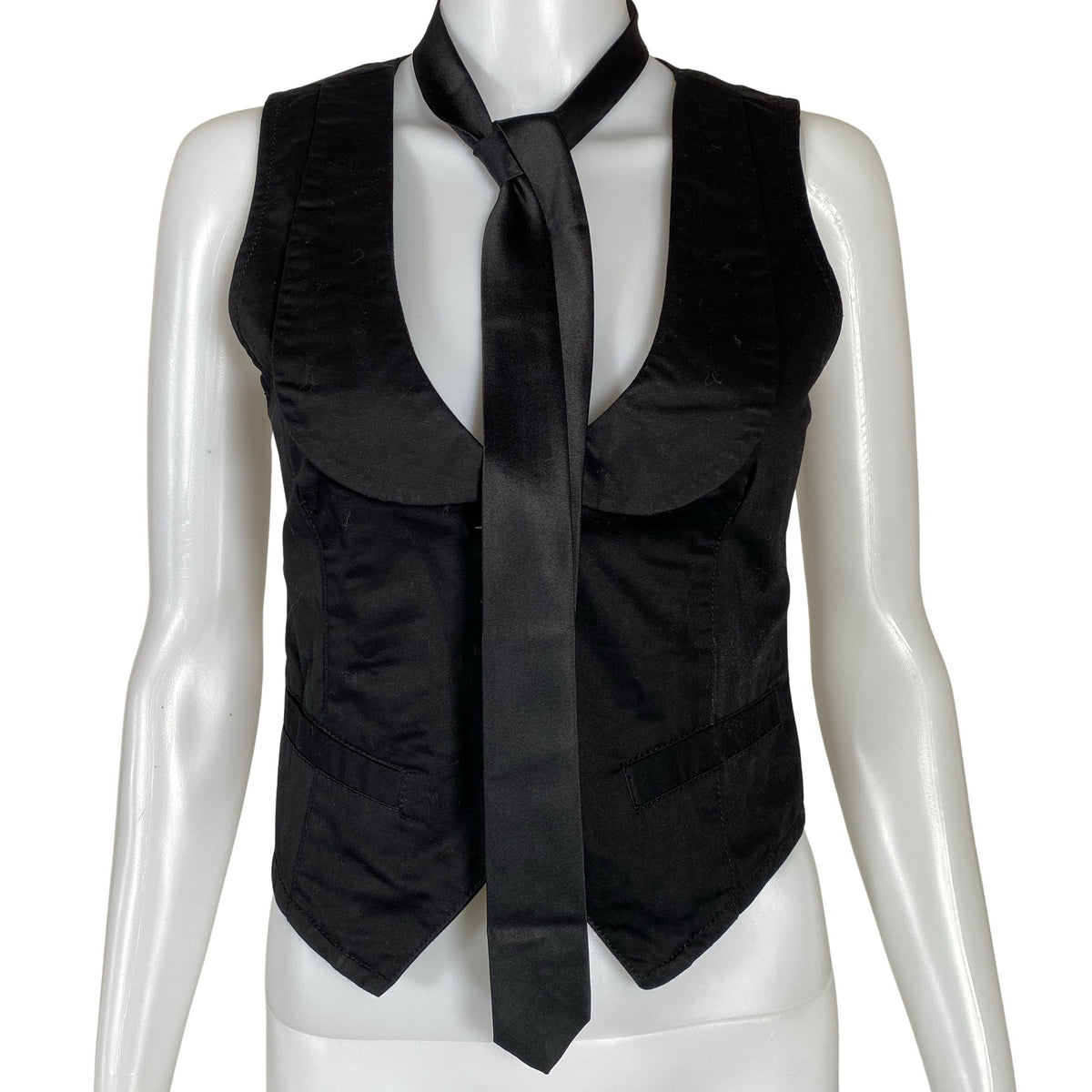 Unisex s.Oliver - Vest, suurus 34 - Must (1)