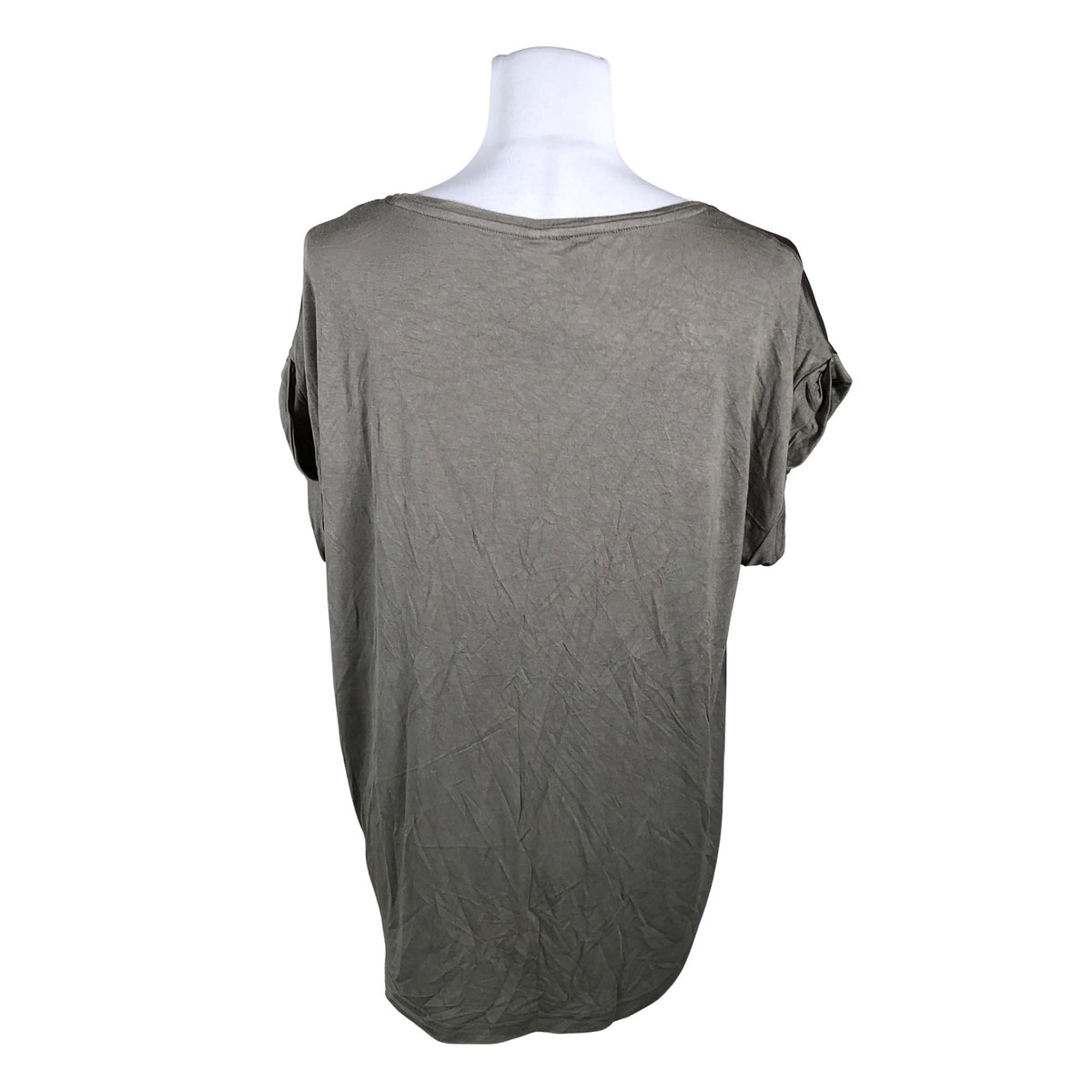 Unisex Soyaconcept - Lühikeste käistega pluus, suurus 40 - Roheline (2)