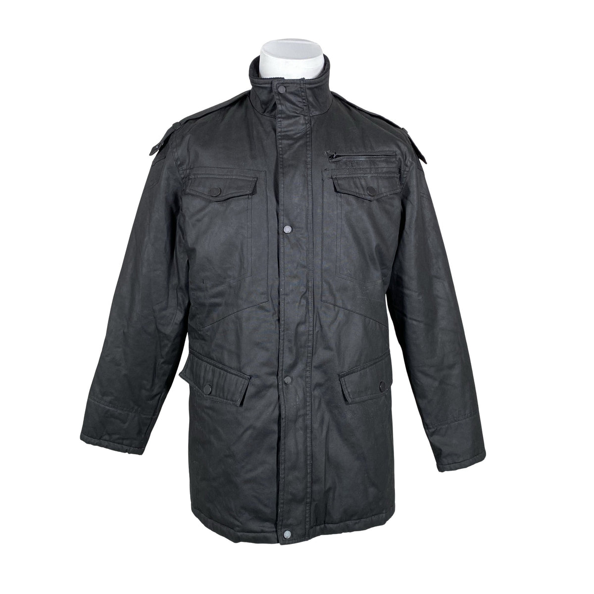 Unisex Frank Q - Õhem talvejope, suurus L - Must (1)