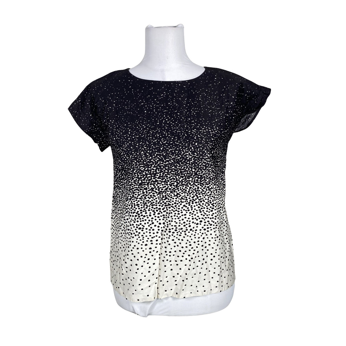 Unisex Marimekko - Lühikeste käistega pluus, suurus 34 - Must (1)