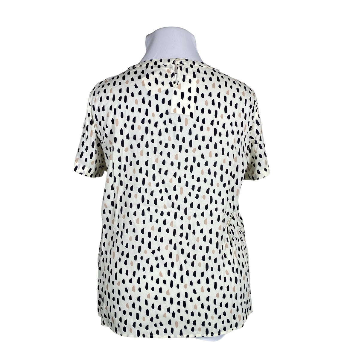 Unisex Gerry Weber - Lühikeste käistega pluus, suurus 42 - Looduslik valge (2)