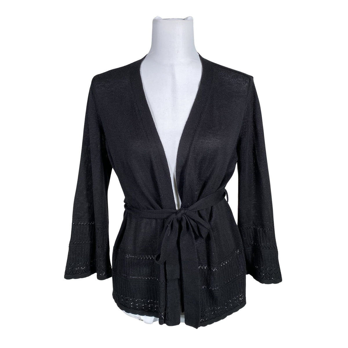 Unisex Happy Holly - Kardigan, suurus 36 - Must (1)