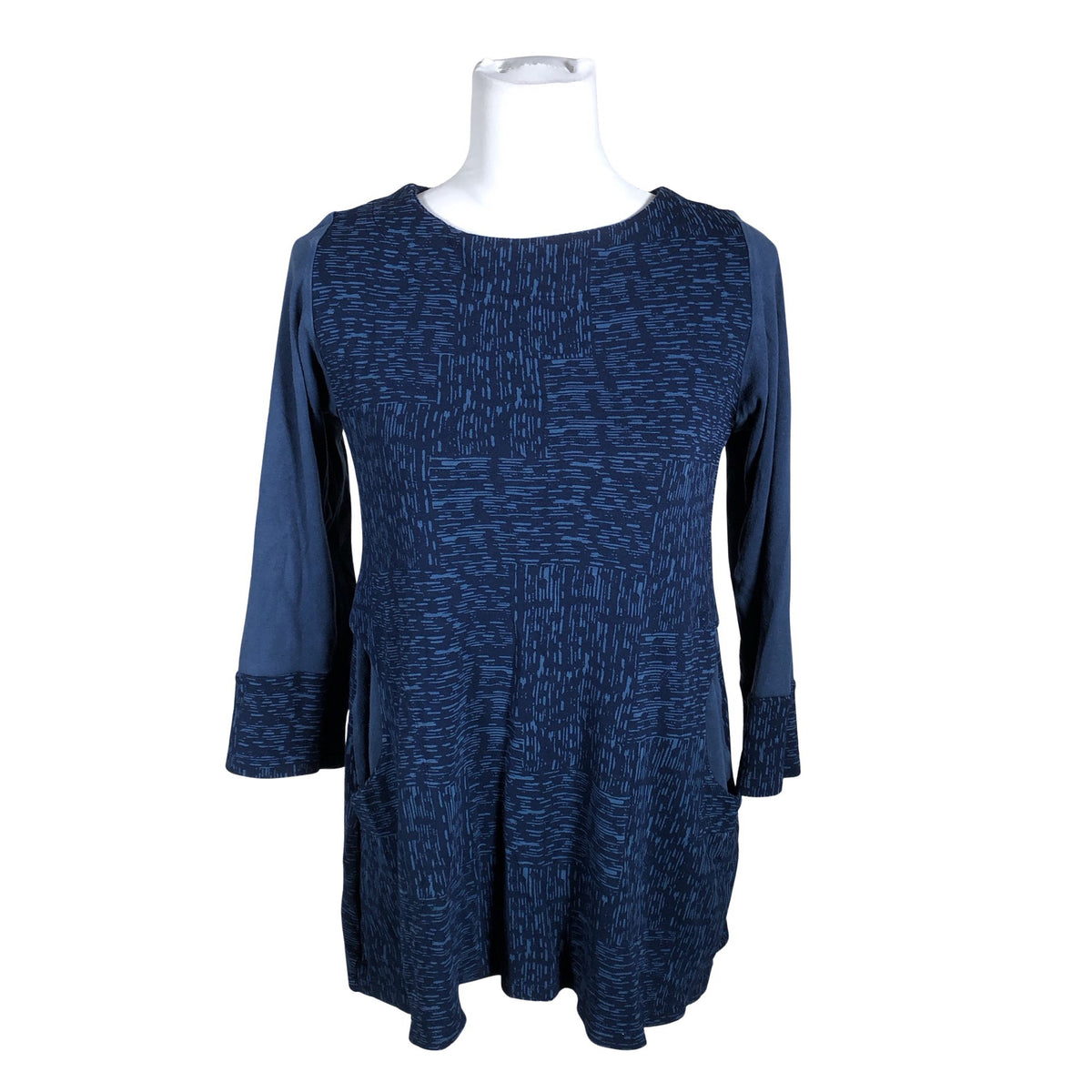 Unisex Aia - Trikotaažist pluus, suurus 36 - Sinine (1)