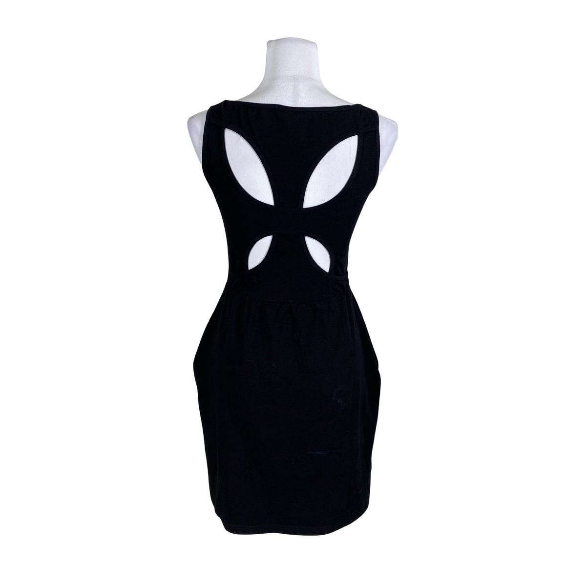 Unisex Jatuli - Trikotaažist kleit, suurus 38 - Must (2)