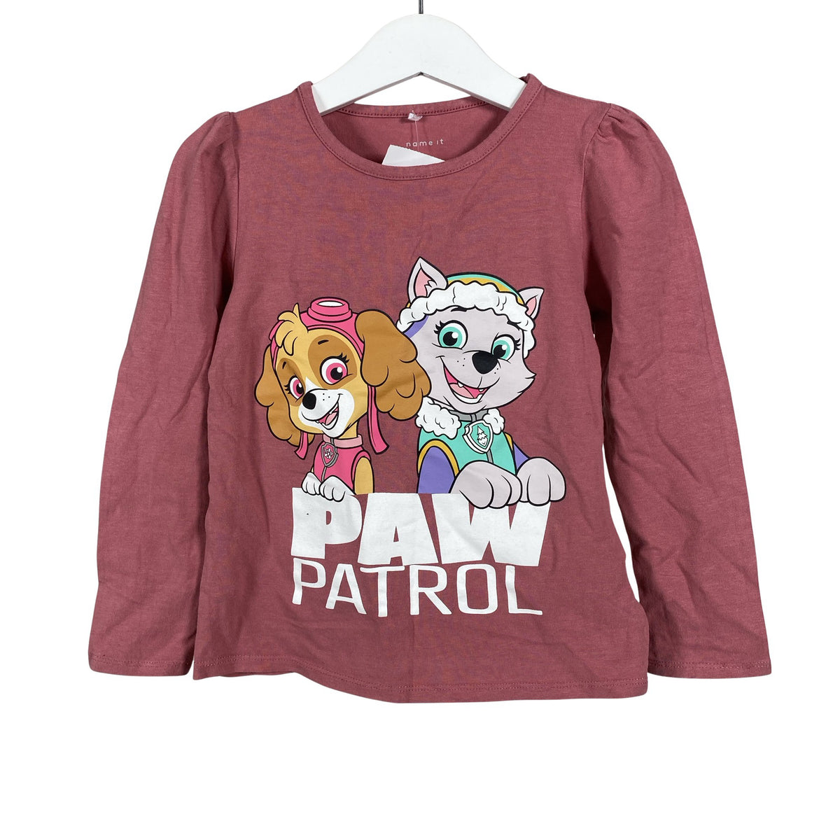 Unisex Name It - Trikotaažist pluus, suurus 98 - 104 - Heleroosa (1)