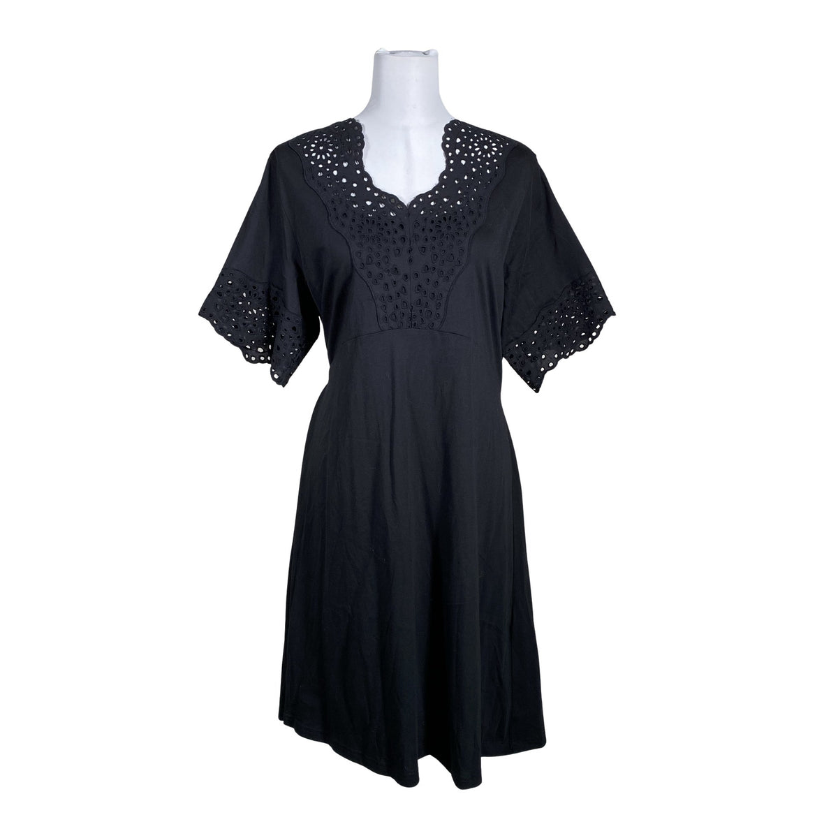 Unisex Soyaconcept - Trikotaažist kleit, suurus 40 - Must (1)