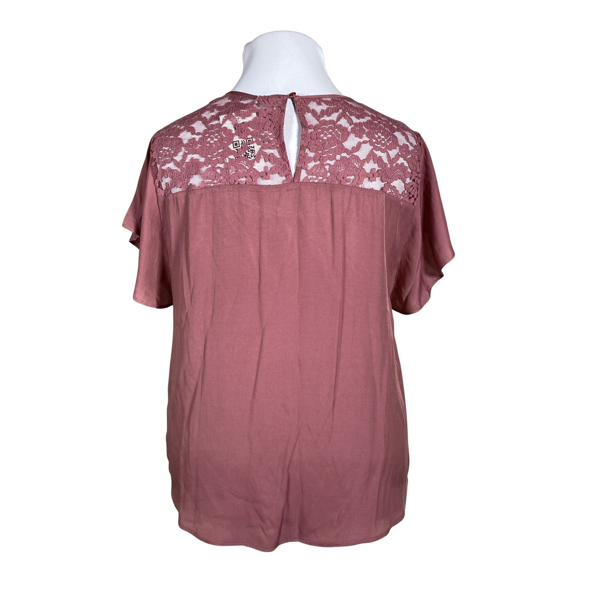 Unisex Q/S designed by S.Oliver - Lühikeste käistega pluus, suurus 42 - Lilla (2)