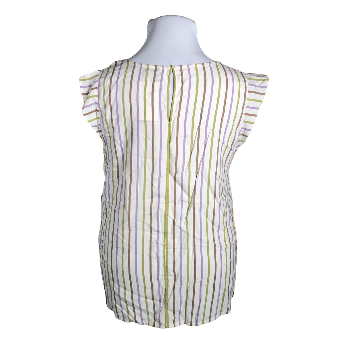Unisex Tom Tailor - Lühikeste käistega pluus, suurus 42 - Valge (2)
