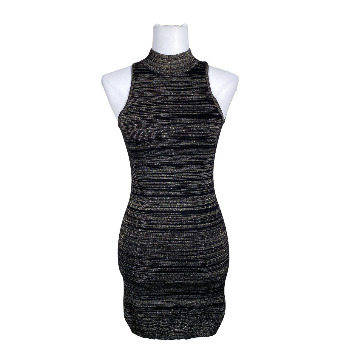 Unisex Morgan - Trikotaažist kleit, suurus 36 - Must (1)