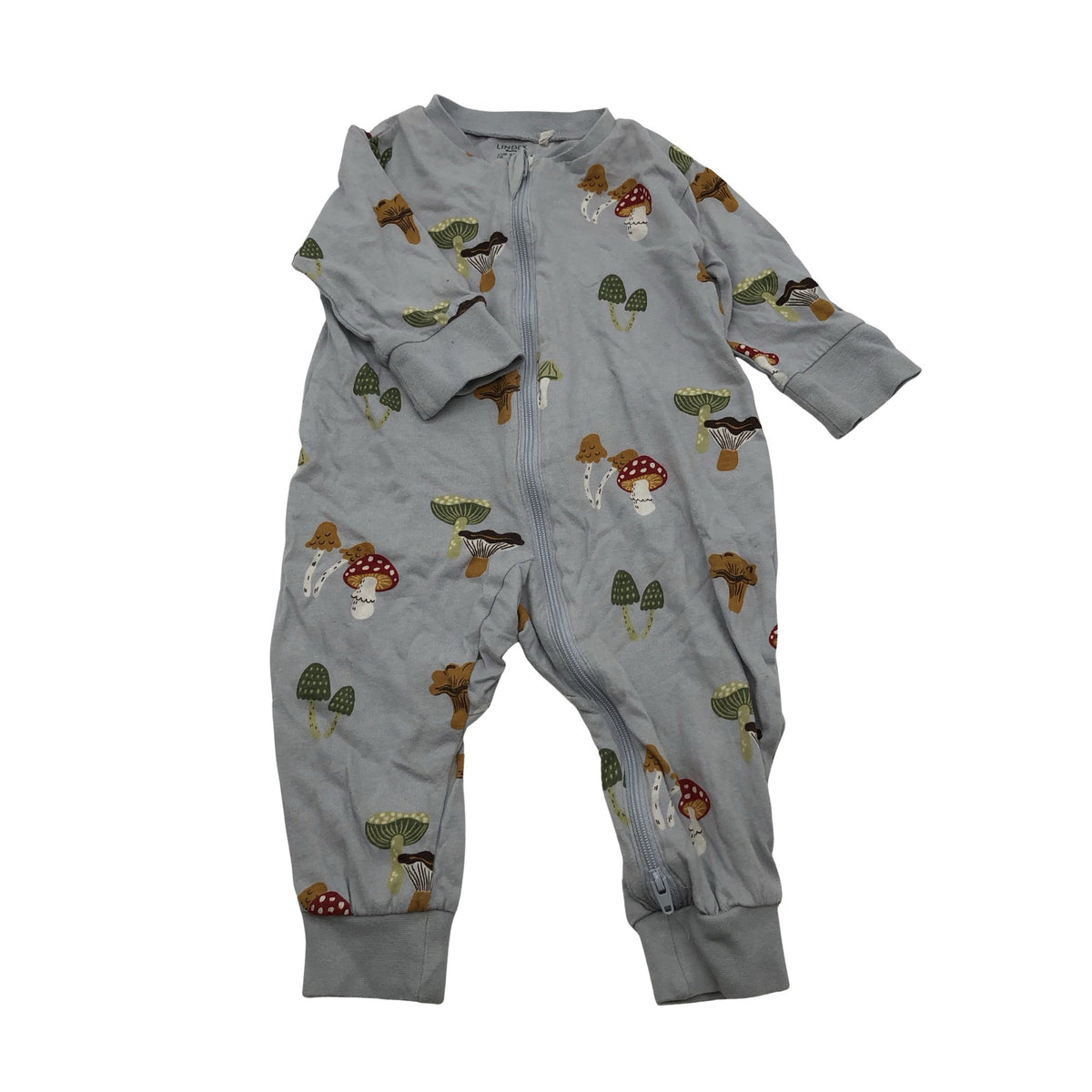 Unisex Lindex - Ööpesu, suurus 56 - 62 - Hall (1)