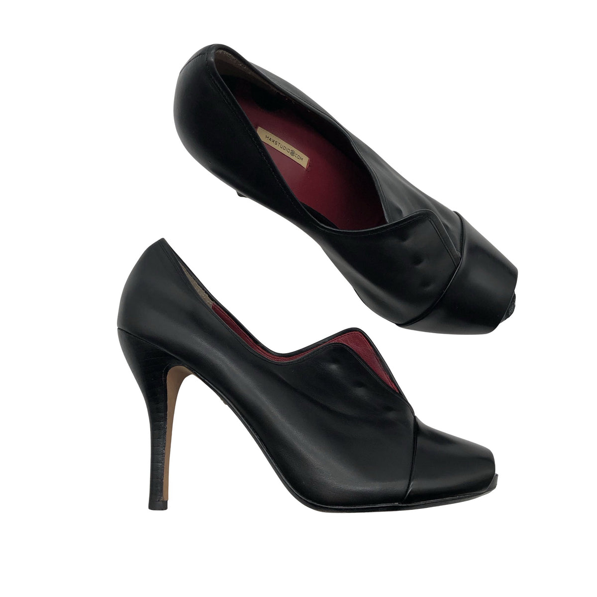 Unisex Max Studio - Lahtise ninaga kontsakingad, suurus 38 - Must (1)