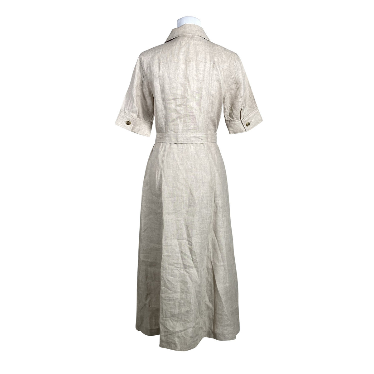 Unisex Luisa Spagnoli - Mitteveniv kleit, suurus 38 - Pruun (3)