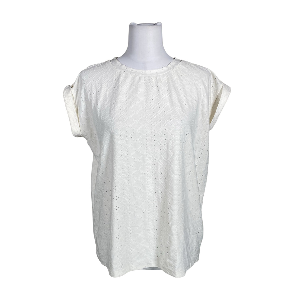 Unisex Free Quent - T-särk, suurus 40 - Valge (1)