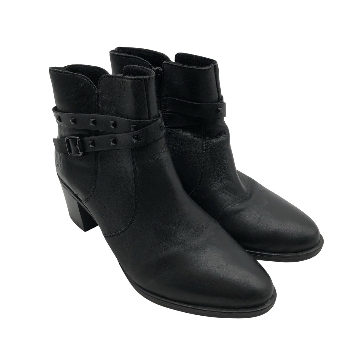 Unisex Rieker - Poolsaapad, suurus 40 - Must (2)