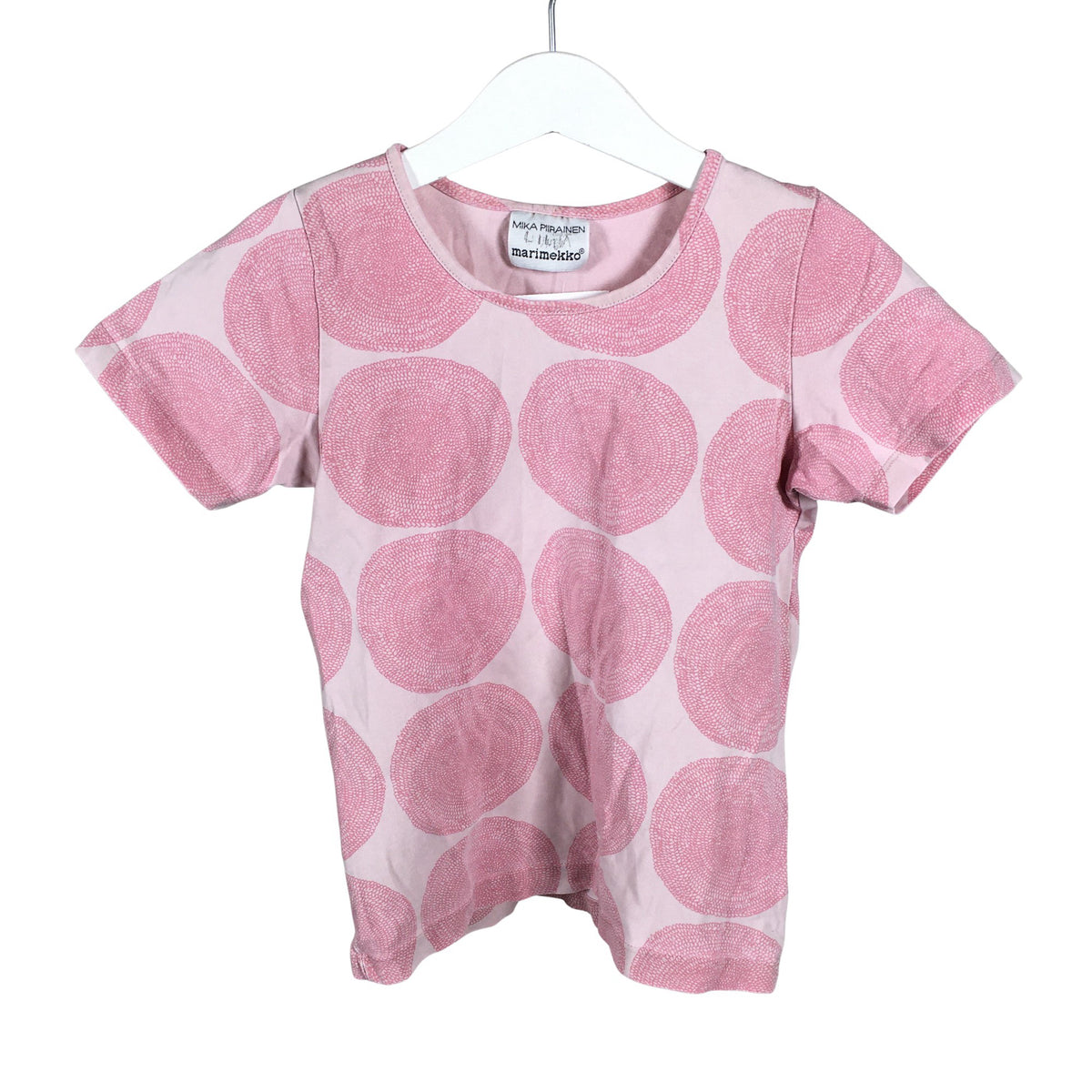 Unisex Marimekko - T-särk, suurus 86 - 92 - Heleroosa (1)